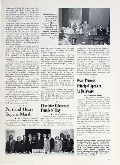 Portland Hears Eugene Marsh